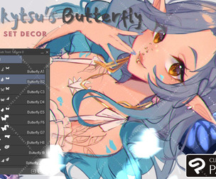 Butterfly Set Decor