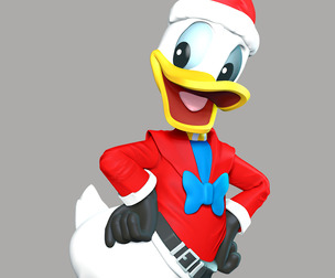 Donald Duck Merry Christmas