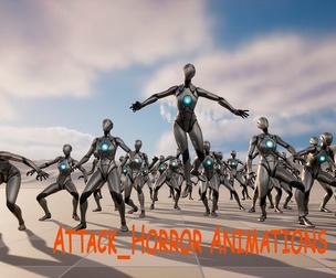 Horror Animations 1_51 pcs UE 5