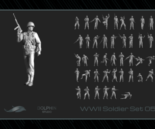 WWII Soldier Set 05