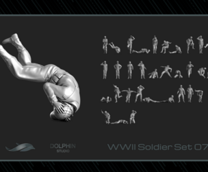 WWII Soldier Set 07