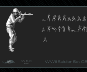 WWII Soldier Set 08