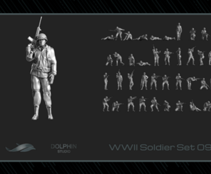 WWII Soldier Set 09