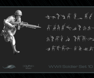 WWII Soldier Set 10