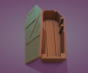Game ready Coffin