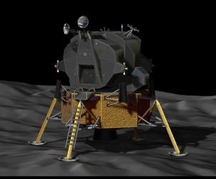 Lunar Module Apollo 11 for 3D printers