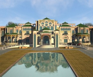 Majestic 3D Andalusian Palace