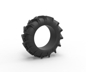 Offroad tire 123 Scale 1:25