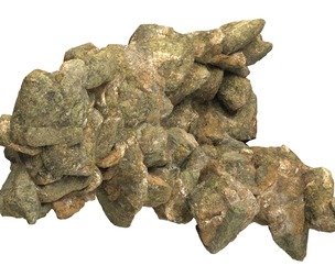 Realistic Natural Rock Cliff 05