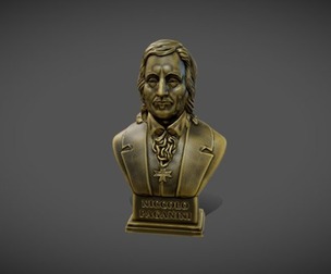 Niccolo Paganini Bust