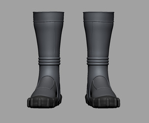METAL GEAR SOLID BOOTS FAN ART