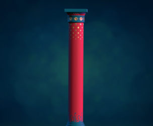 Pillar Column textured