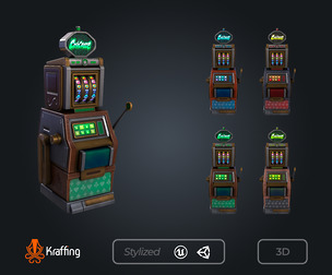 Slot Machine V1 – Casino Gambling – Game Ready