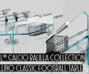 TECKELL Cristallino Classic Foosball Table
