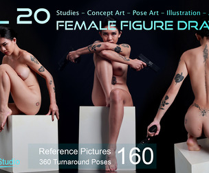 Female Figure Drawing - Vol 20