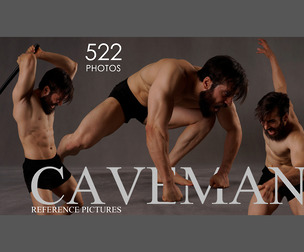 522+ Caveman Poses Reference Picture