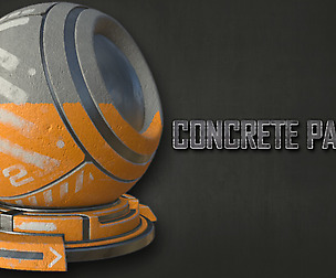 Concrete Painted