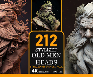 Stylized Old men