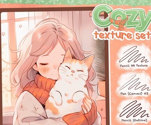 Cozy Texture Brushes for Procreate