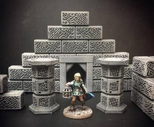 Wenda  The Female Warrior with Grace of Cage