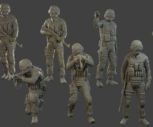 CzechSlovak Police Tactical Unit CPTU1 Pack1