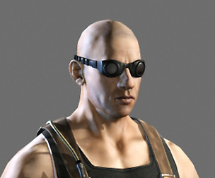 Riddick game character