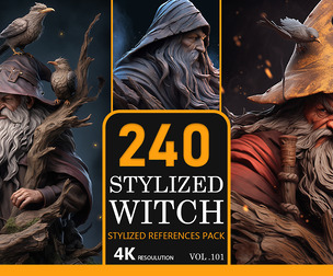 Stylized Witch