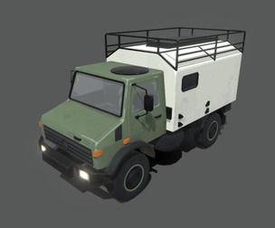 Mercedes-Benz Unimog 4x4 Carton (1970)