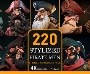 Stylized Pirate men