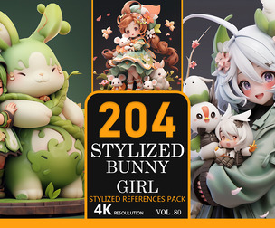 Stylized Bunny Girl