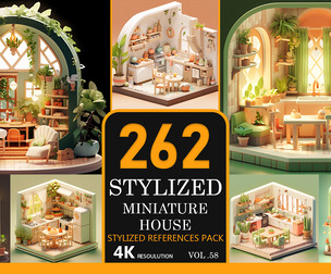 Stylized Miniature House