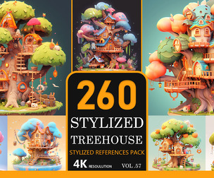 Stylized Treehouse