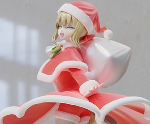 Nero Santa - Fate Series 3d Print Figure