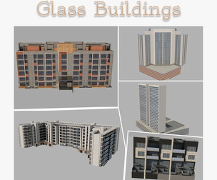 Glass building exterior