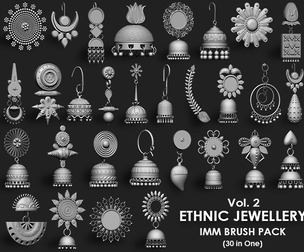 Ethnic Jewellery IMM Brush Pack (30 in One) Vol. 2