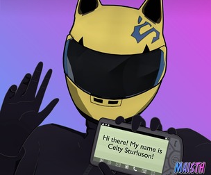Celty Sturluson (Durarara!) - Rigged