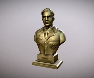 Bust of Pierre Clostermann