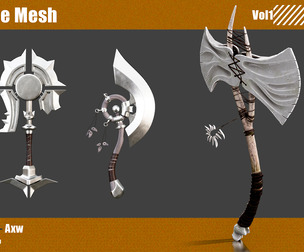 15 Base Mesh Axe