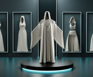 Women Cloaks / marvelous designer, clo