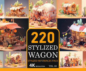 Stylized Wagon