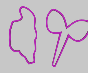 Ballet Dancer and Firefly Cookie Cutter