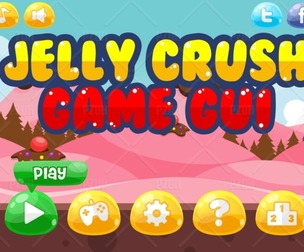 Jelly Crush - Game User Interface Pack
