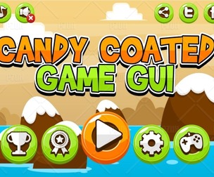 Candy Coated - Game User Interface Pack