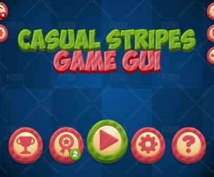 Casual Stripes - Game User Interface Pack
