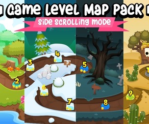 Game Level Map Pack - Side Scrolling