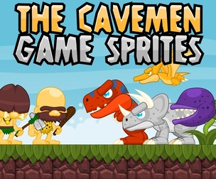 The Cavemen - Game Sprites