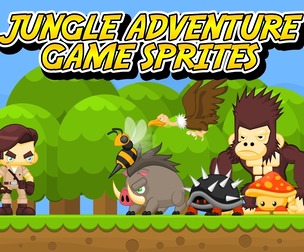 Jungle Adventure - Game Sprites