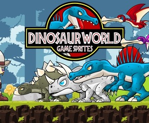 Dinosaur World - Game Sprites