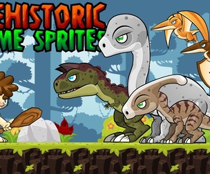 Prehistoric Game Sprites