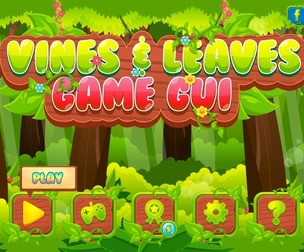 Vines and Leaves - Game User Interface Pack